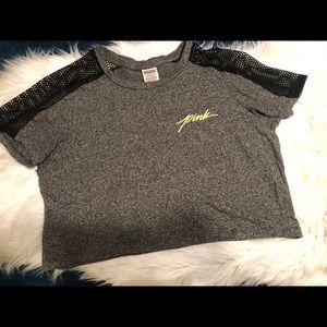 Grey Crop Top by Pink⚡️